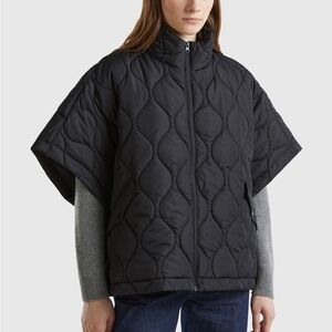 United Colors of Benetton Quilted Cape